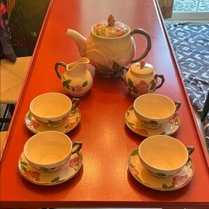 Franciscan Desert Rose Coffee and Tea Set
